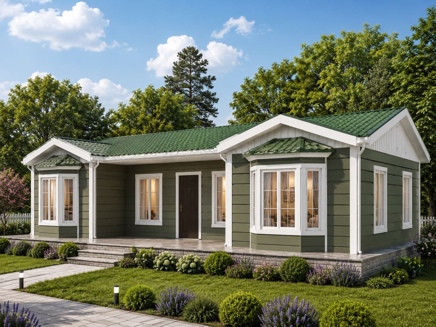 96 m² Prefabrik Ev 3+1